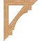 Ekena Millwork Merced Traditional Smooth Bracket, Western Red Cedar, 5 1/2"W x 38"D x 46"H BKT06X38X46MRC01SWR - alternate 2